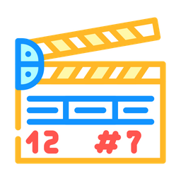 Clapperboard  Icon