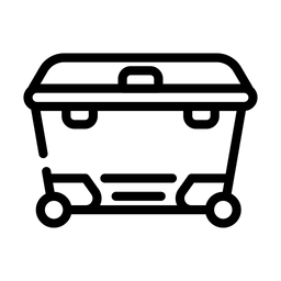 Müll Kontainer  Symbol