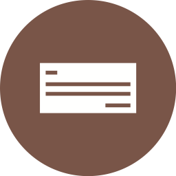 Cheque  Icon