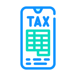 Online Tax File  Icon