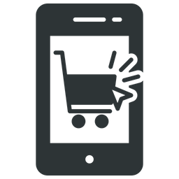 Mobile Shopping  Icon