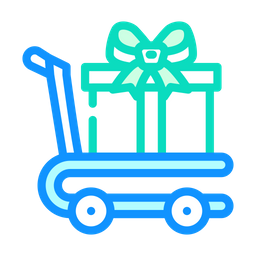 Gift Trolley  Icon