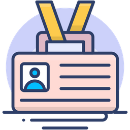 Employee card  Icon