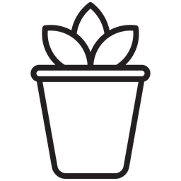 Potted plant  Icon