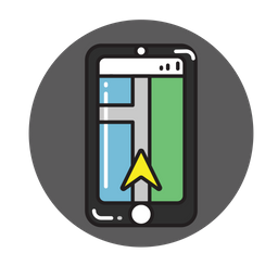 Gps navigation  Icon