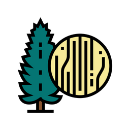 Pine Wood  Icon