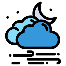 Cloudy Night  Icon