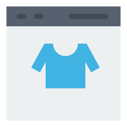 Cloth Website  Icon