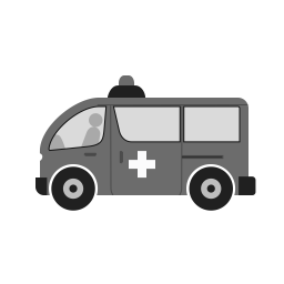 Krankenwagen  Symbol