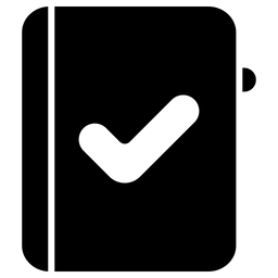 Scheckbuch  Symbol