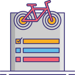 Cycle List  Icon