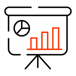 Geschäfts Präsentation  Symbol