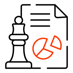 Geschäftsstrategie  Symbol