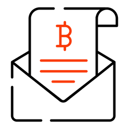 Bitcoin Mail  Icon