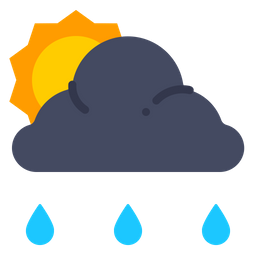 Día lluvioso  Icono