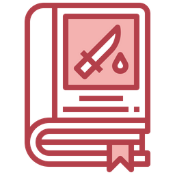 Crime Book  Icon