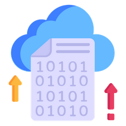 Binary Cloud  Icon