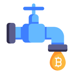 Torneira bitcoin  Ícone