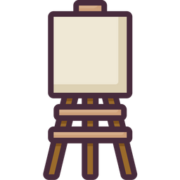 Canvas board  Icon