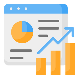 Online Analytics  Icon