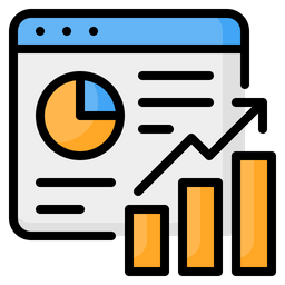 Online Analytics  Icon