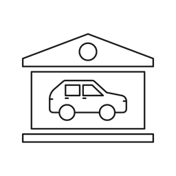 Autogarage  Symbol