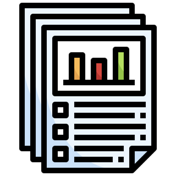 Data Report  Icon