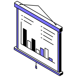 Geschäfts Präsentation  Symbol