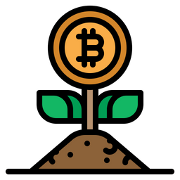 Planta de bitcoin  Ícone