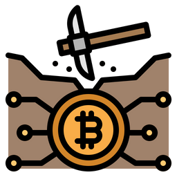 Bitcoin Mining  Icon