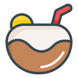 Coconut Water Drink  Icon