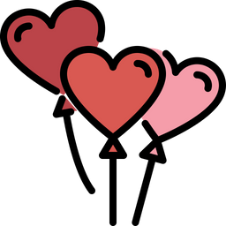 Heart balloon  Icon