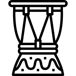 Djembe drum  Symbol