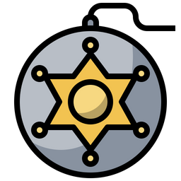 Police Badge  Icon