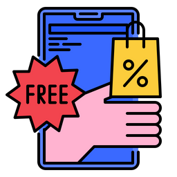 Online Discount Free  Icon