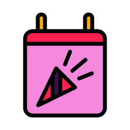 Calendar Party  Icon