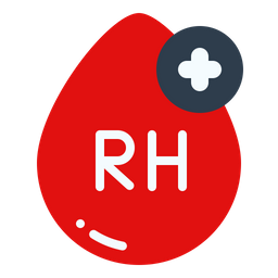 Sangue rh positivo  Ícone