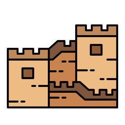 Great wall  Icon