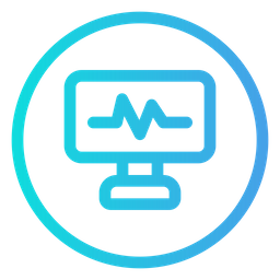 Ecg machine  Icon