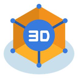 3d Modeling  Icon