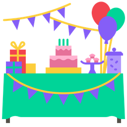 Birthday And Party  Icon