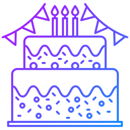 Bolo de aniversário  Ícone