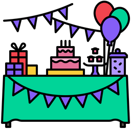 Birthday And Party  Icon