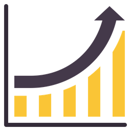 Growth Chart  Icon