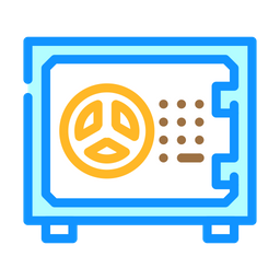 Bank Safe  Icon