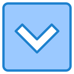 Down Arrow  Icon