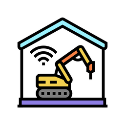 Remotely Construction  Icon