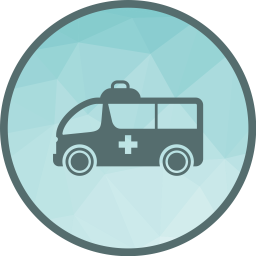 Krankenwagen  Symbol