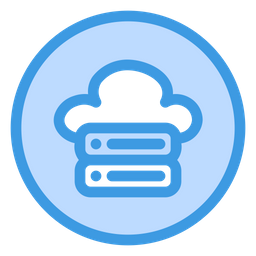 Cloud server  Icon