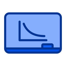 Function Graph Curve Down  Icon